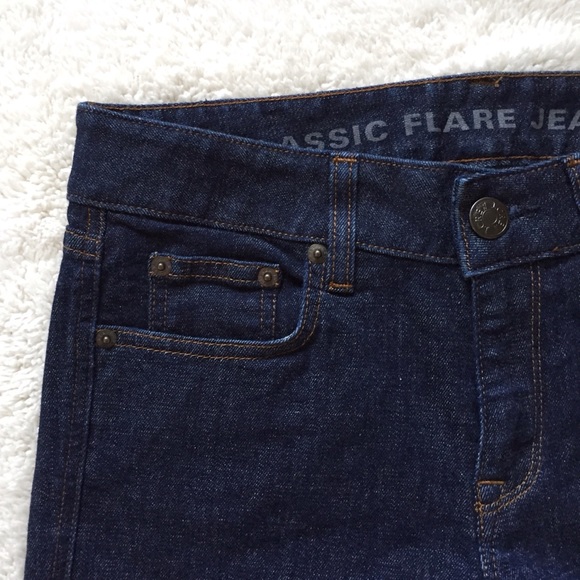 J. Crew Classic Flare Dark Wash Jean - Picture 3 of 9